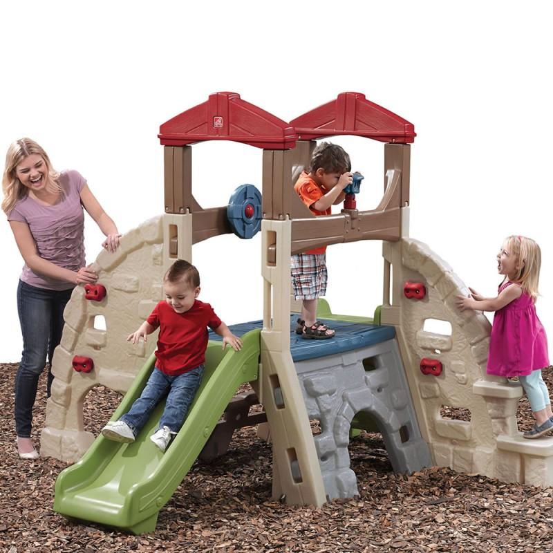 Speeltoestel | Step2 - Alpine Ridge Climber and Slide - JouwSpeeltuin