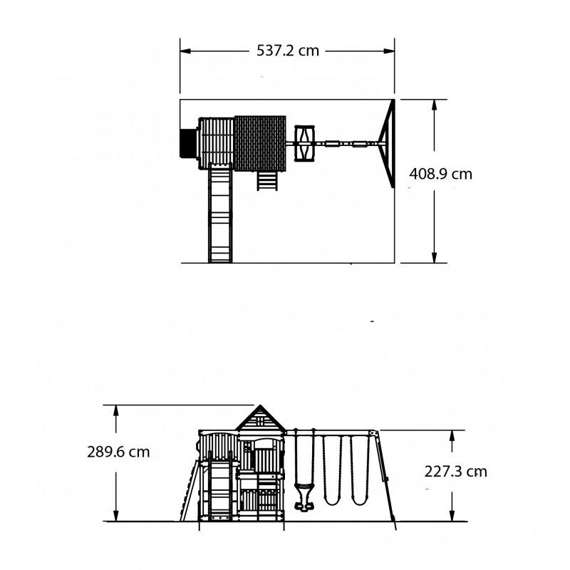 Speeltoestel | Backyard Discovery - Hill Crest - JouwSpeeltuin