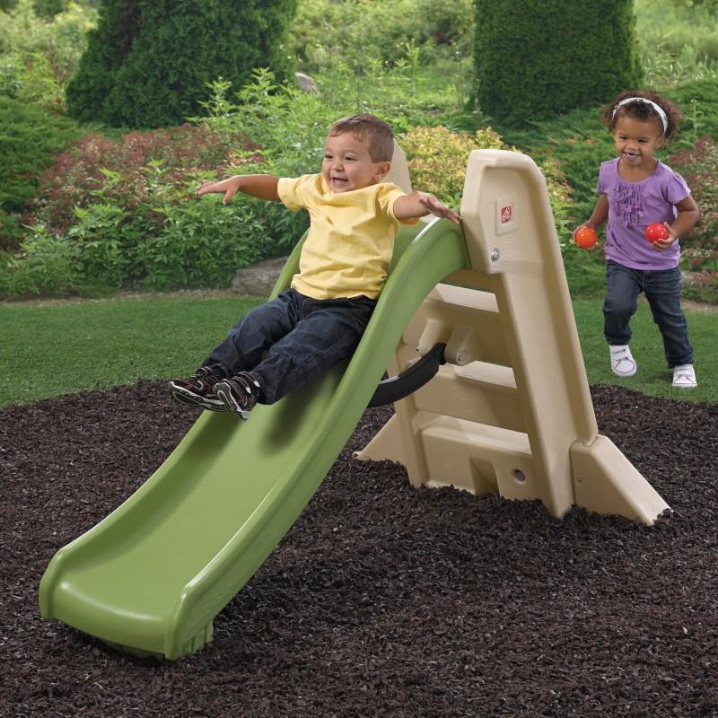 Speeltoestel | Step2 - Naturally Playful Big Folding Slide - JouwSpeeltuin