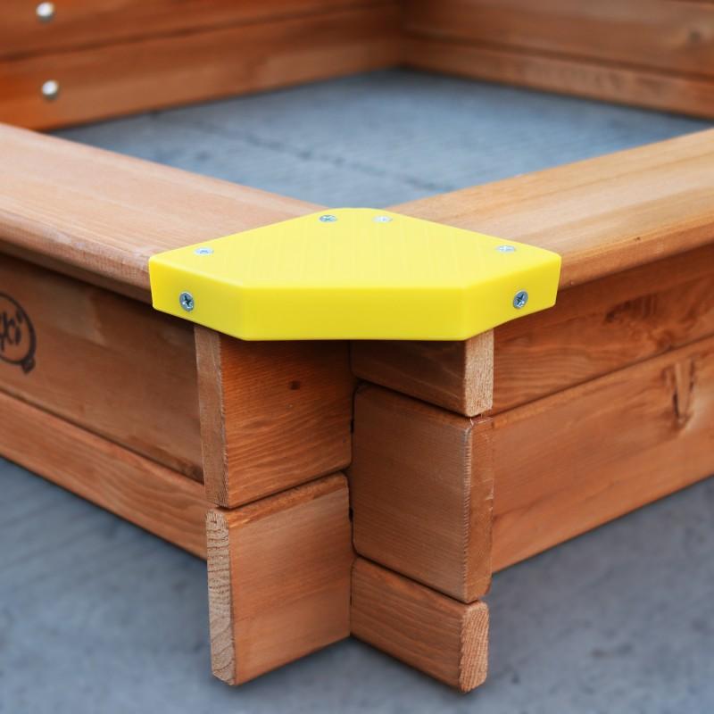 Speelelement | AXI - Zandbak Lily (inclusief dak) - JouwSpeeltuin