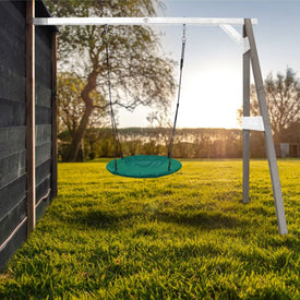 Schommel | AXI - Summer Nest aanbouwschommel (grijs/wit)