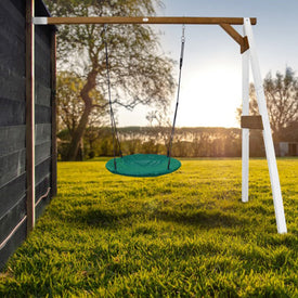 Schommel | AXI - Summer Nest aanbouwschommel (wit/bruin)