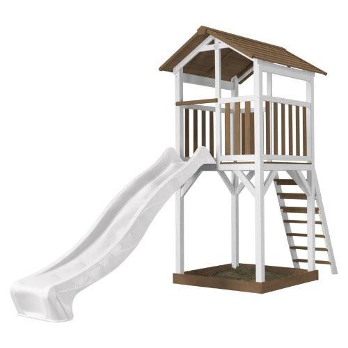 axi-beach-tower-speeltoren-bruin-wit-met-witte-glijbaan-jouw-speeltuin
