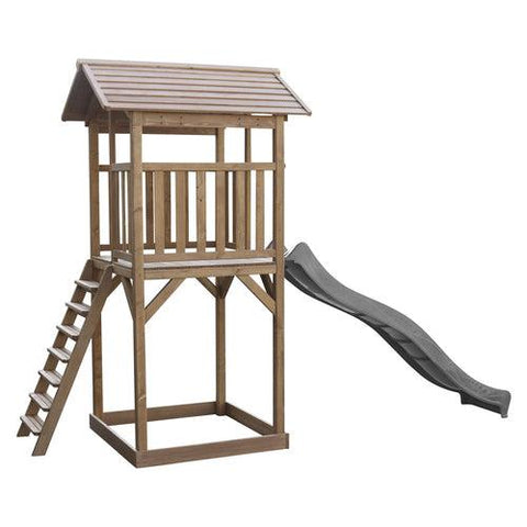 Image of axi-houten-speelhuisje-beach-tower-bruin