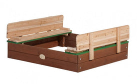 Axi Zandbak Ella Xl 120 X 120 X 20 Cm Hout Bruin