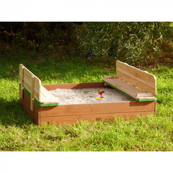 Axi Zandbak Ella Xl 120 X 120 X 20 Cm Hout Bruin - JouwSpeeltuin