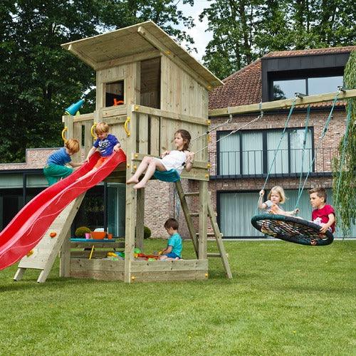 beach-hut-speeltoren-met-schommels-blue-rabbit