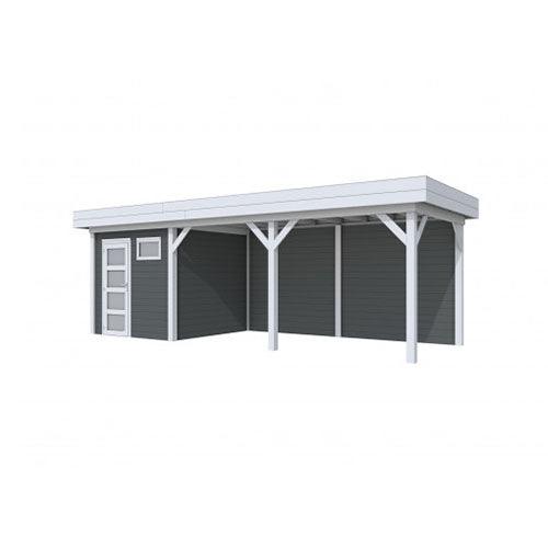 blokhut-woodvision-topvision-tuinhuis-kuifmees-met-luifel-500-cm-lichtgrijs-antraciet