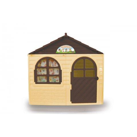 bruin-speelhuisje-jamara-voorzijde