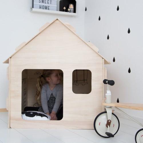 Houten speelhuisje | Woodenplay - Speelhuis Eco - JouwSpeeltuin