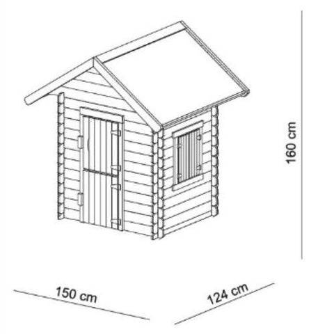Image of houten-speelhuisje-Louise-van-SwingKing-afmetingen-en-informatie-jouw-speeltuin