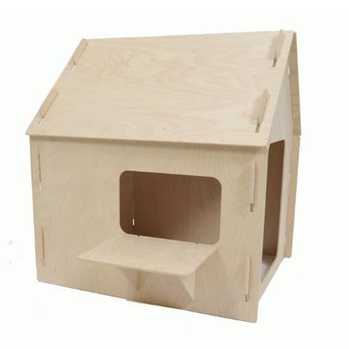 Houten speelhuisje | Woodenplay - Speelhuis Basis - JouwSpeeltuin