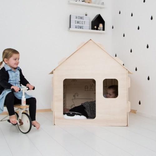 Houten speelhuisje | Woodenplay - Speelhuis Eco - JouwSpeeltuin