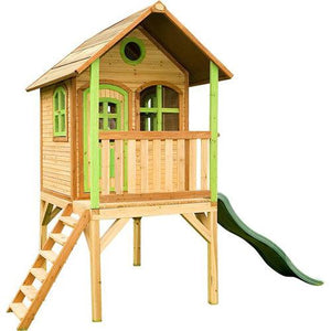 houten-speelhuisje-laura-met-veranda-trap-en-glijbaan-axi
