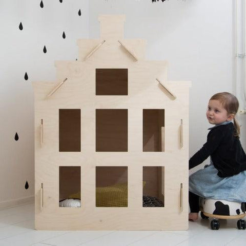 Image of houten-speelhuisje-trapgevel-kinderhuisje-woodenplay-jouw-speeltuin