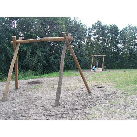Image of houten-speeltoestel-kabelbaan-sicuro-robiniahout-kinderen