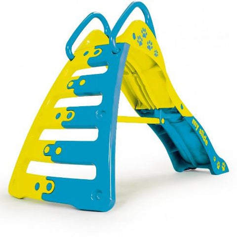 Image of injusa-glijbaan-jouw-speeltuin-blauw-geel