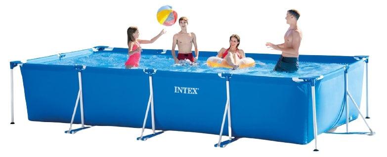 Intex Opzetzwembad Zonder Pomp 28273Np 450 X 220 Cm Blauw - JouwSpeeltuin