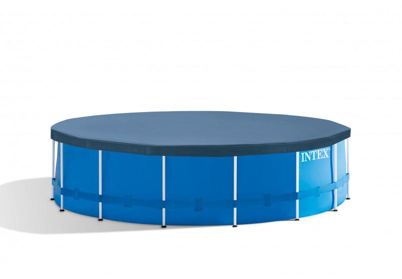 Intex Opzetzwembad Met Pomp 28242Gn 457 X 122 Cm Blauw - JouwSpeeltuin