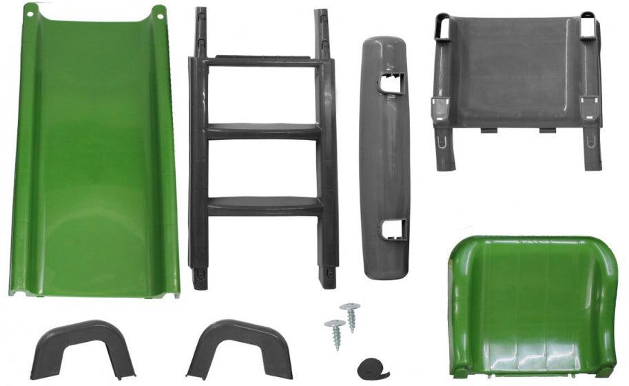 Jamara Glijbaan Fendt Jongens 145 X 59 X 79 Cm Groen/Grijs - JouwSpeeltuin