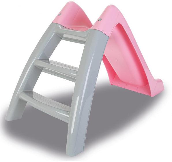 Jamara Glijbaan Happy Meisjes 128 X 59,5 X 72,5 Cm /Grijs lichtroze - JouwSpeeltuin