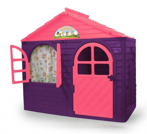 Jamara Speelhuis Little Home 130 X 78 Cm  paars/roze