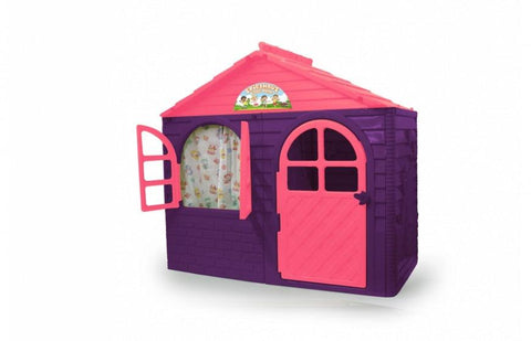Image of Jamara Speelhuis Little Home 130 X 78 Cm paars/roze - JouwSpeeltuin