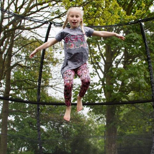 Trampoline | JumpKing - ZorbPOD (rond) - JouwSpeeltuin
