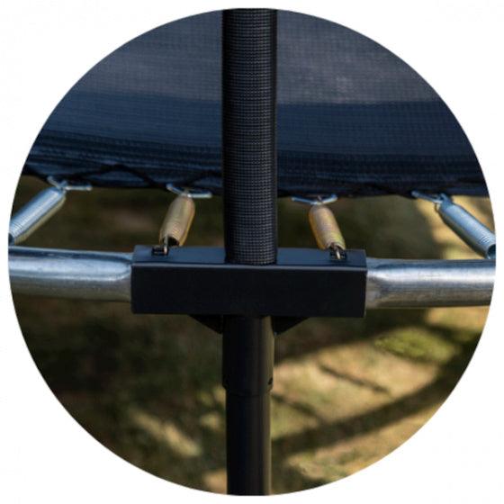 Jumpking Trampoline Jumppod Oval 351 X 244 Cm Zwart (2016) - JouwSpeeltuin