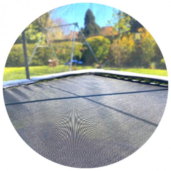 Jumpking Trampoline Jumppod Oval 351 X 244 Cm Zwart (2016) - JouwSpeeltuin