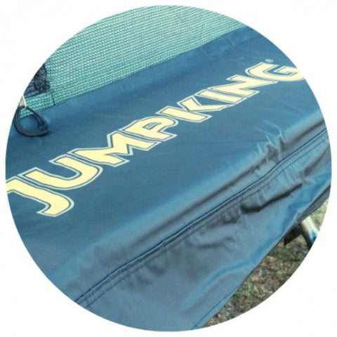 Image of Jumpking Trampoline Jumppod Oval 351 X 244 Cm Zwart (2016) - JouwSpeeltuin