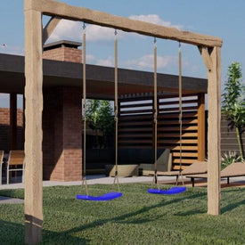 Schommel | Outdoor Island - Tarzan (Kastanjehout)