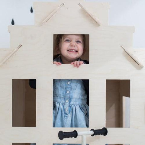 Image of kinder-speelhuisje-woodenplay-trapgevel-jouw-speeltuin-kind