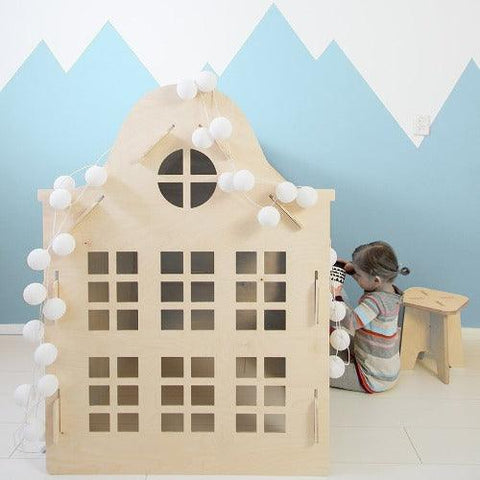 Image of kinderspeelhuisje-klokgevel-hout-jouw-speeltuin
