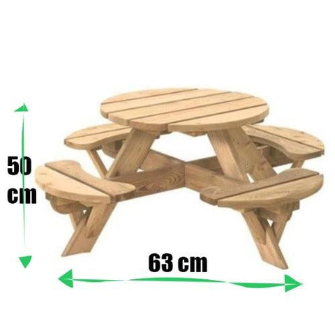 Image of ronde-kinderpicknicktafel-jimmy-woodvision-jouw-speeltuin
