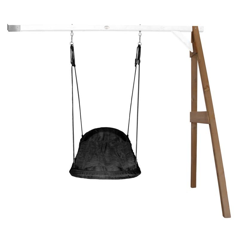 Schommel | AXI - Roxy Nest aanbouwschommel (bruin/wit) - JouwSpeeltuin