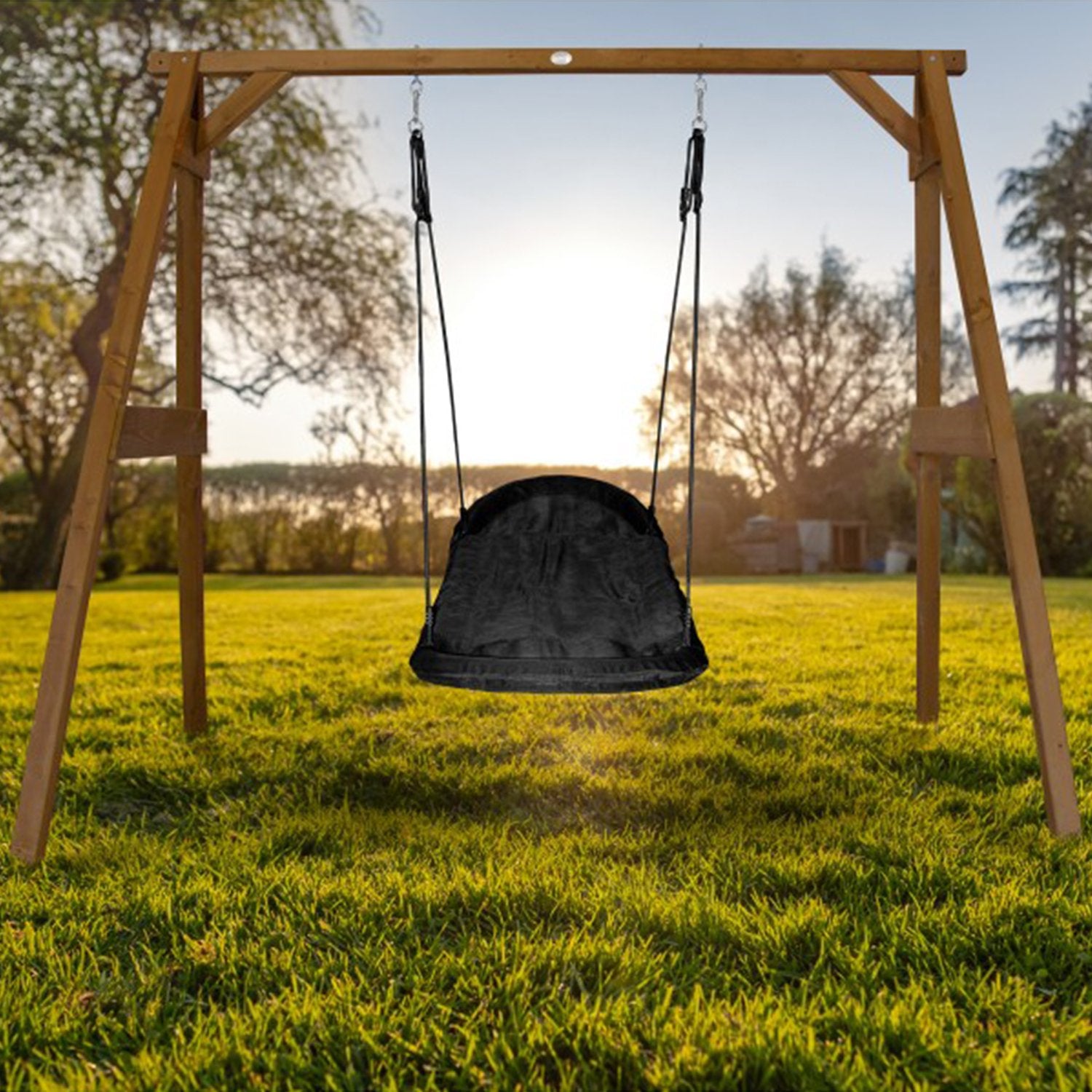 Schommel | AXI - Roxy Nest schommel (bruin) - JouwSpeeltuin