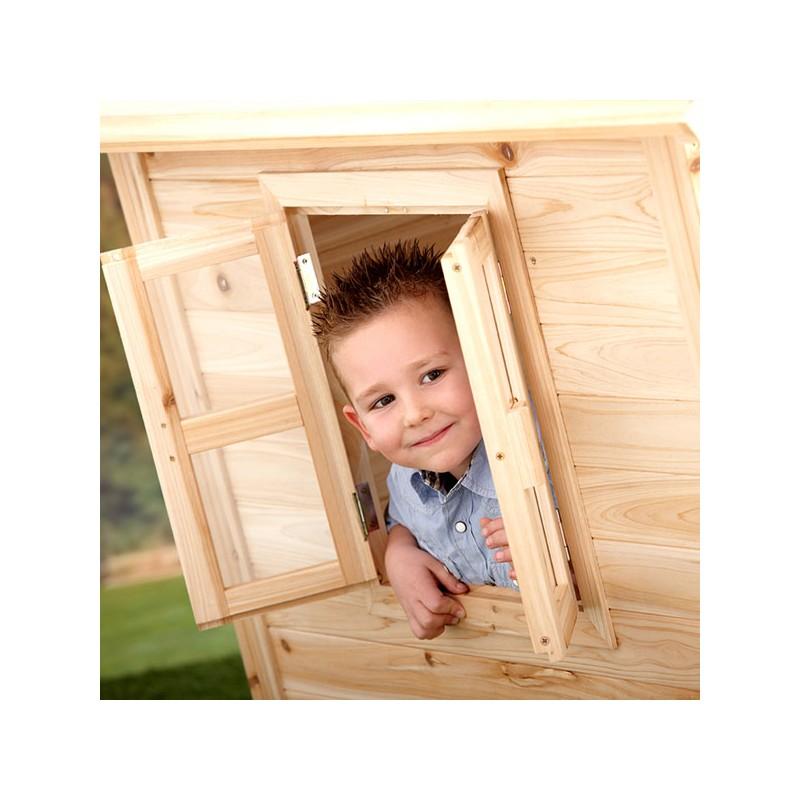 Houten speelhuisje | Sunny - Noa - JouwSpeeltuin