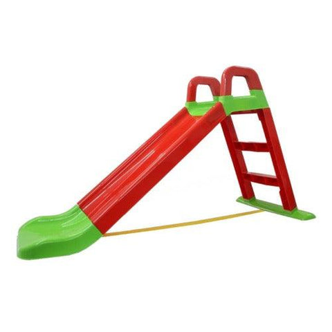 speeltoestel-glijbaan-rood-groen-jamara-funny-slide