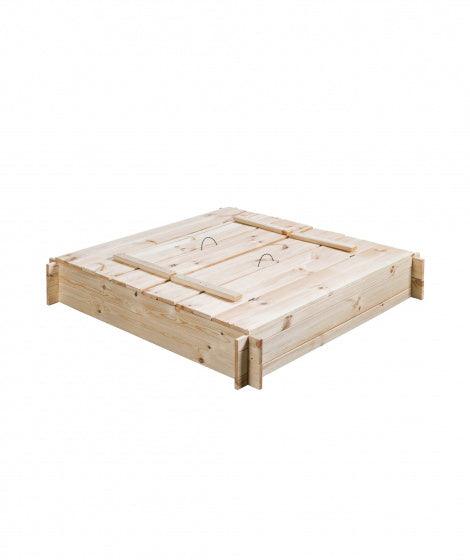 Swing King Zandbak Gucio 120 X 120 X 20 Cm Hout Blank - JouwSpeeltuin