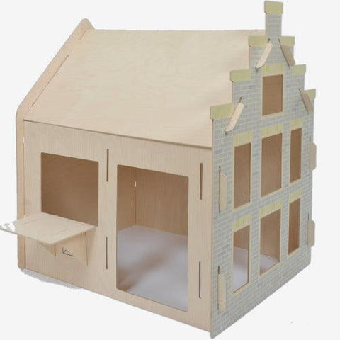 Image of trapgevel-speelhuisje-woodenplay-hout-jouw-speeltuin