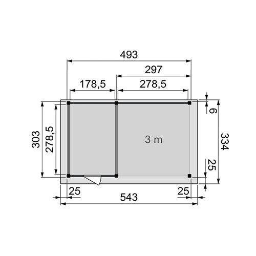 tuinhuis-topvision-vurenhout-met-luifel-300cm