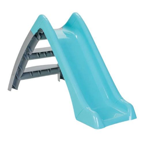 turquoise-grijs-glijbaan-speeltoestel-jamara-jouw-speeltuin