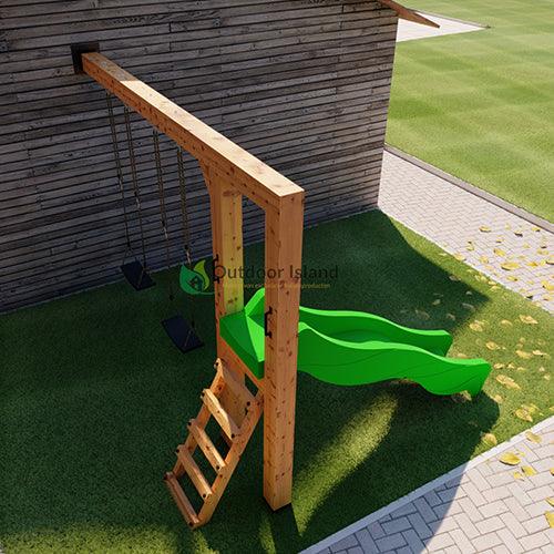 woody-schommel-glijbaan-groen-outdoor-island-douglashout